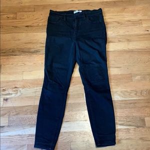 Madewell highrise skinny jeans